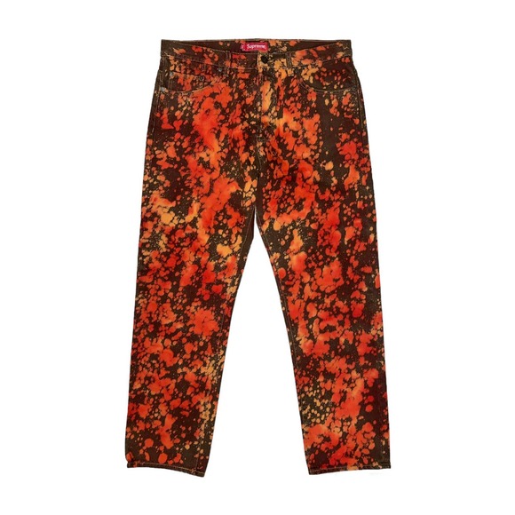 Supreme Bleached Regular Jean Denim Pants